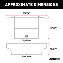 Load image into Gallery viewer, ARIES ALC25000-00 Jeep JK Unlimited Security Cargo Lid Center Section for Select Jeep Wrangler