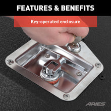 Load image into Gallery viewer, ARIES ALC25000-00 Jeep JK Unlimited Security Cargo Lid Center Section for Select Jeep Wrangler