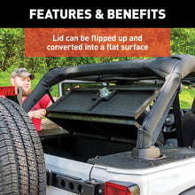 Load image into Gallery viewer, ARIES ALC25000-00 Jeep JK Unlimited Security Cargo Lid Center Section for Select Jeep Wrangler