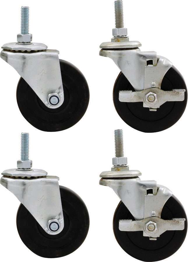 ALLSTAR PERFORMANCE 10163 Wheel Kit 3in Standard Duty Locking
