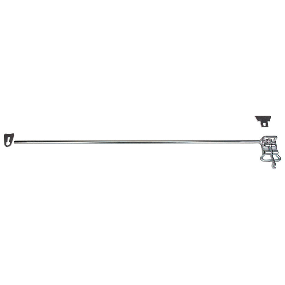 ALLSTAR PERFORMANCE 10217 Window Net Kit Latch Type Round Bar