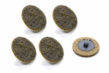 Load image into Gallery viewer, ALLSTAR PERFORMANCE 12101 Twist Lock Cleaning Disc 2in Coarse 5pk