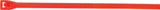 ALLSTAR PERFORMANCE 14126 Wire Ties Red 7in 100pk