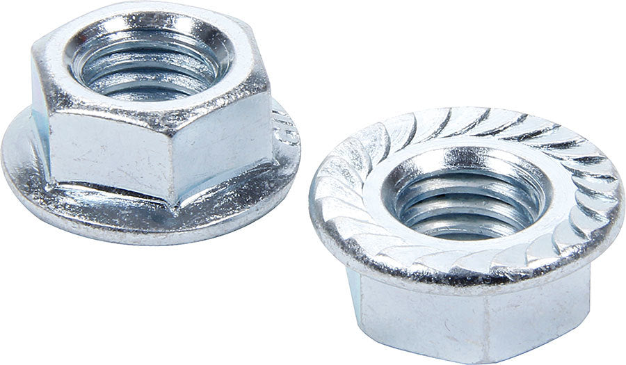 ALLSTAR PERFORMANCE 16044-10 Serrated Flange Nuts 1/2-13 10pk