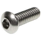 ALLSTAR PERFORMANCE 16925 Button Head Bolts 1/4-20 x 3/4in 25pk SS
