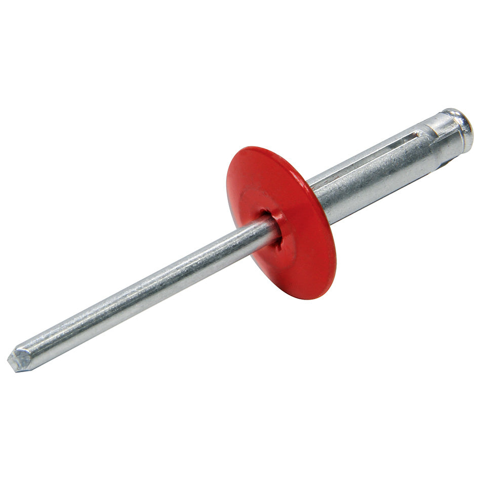 ALLSTAR PERFORMANCE 18062 Lg Hd Rivet 250Pk Red Flange Type Alum Mandrel