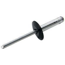 Load image into Gallery viewer, ALLSTAR PERFORMANCE 18063 Lg Hd Rivet 250Pk Black Flange Type Alum Mandrel