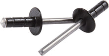 Load image into Gallery viewer, ALLSTAR PERFORMANCE 18071 Med Hd Rivet Black 250pk Multi Grip Alum Mandrel