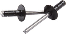 Load image into Gallery viewer, ALLSTAR PERFORMANCE 18075 Med Hd Rivet Black 250pk Multi Grip Alum Mandrel