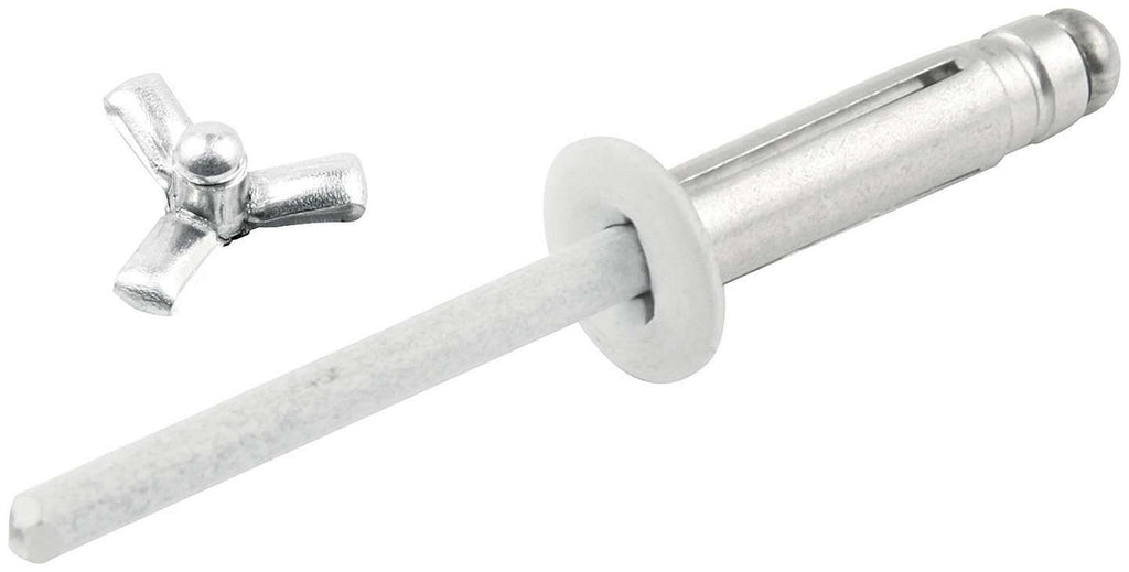 ALLSTAR PERFORMANCE 18080 Sm Hd Rivet 250pk White Flange Type