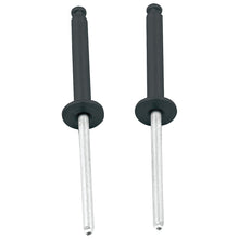 Load image into Gallery viewer, ALLSTAR PERFORMANCE 18099 1/8in Alum Rivet Black 100pk Flange Type