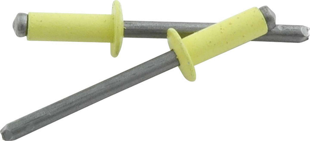 ALLSTAR PERFORMANCE 18138 Sm Hd Rivet Yellow 250pk