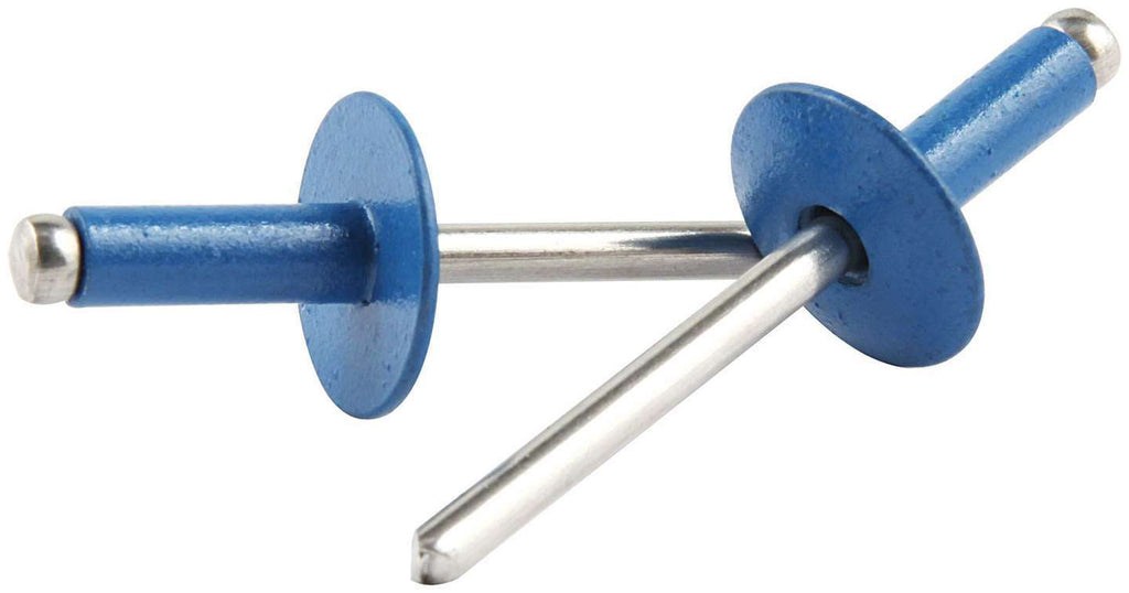 ALLSTAR PERFORMANCE 18175 Lg Hd Rivet Blue Alum 250pk Pepsi
