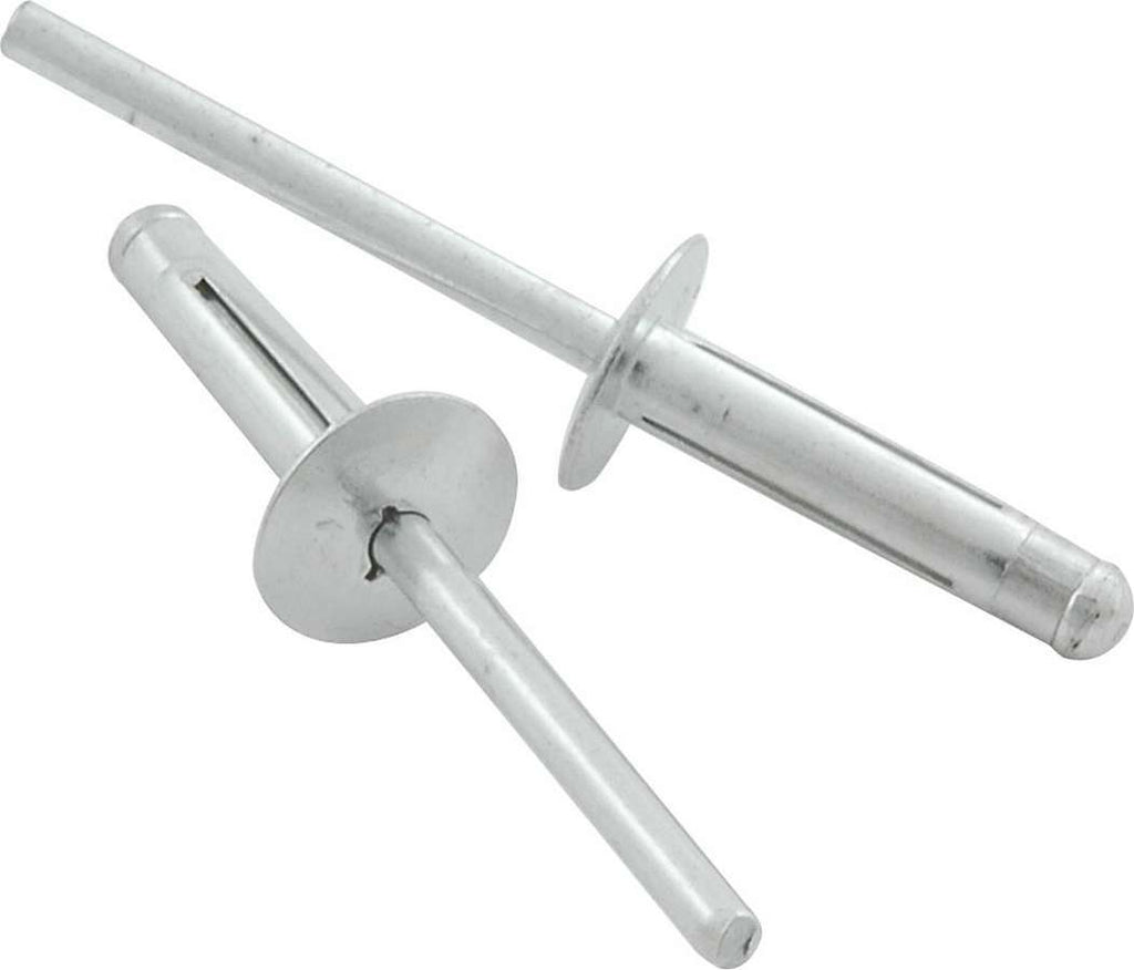 ALLSTAR PERFORMANCE 18183 Md Hd Rivet 250Pk Silver Flange Type Alum Mandrel