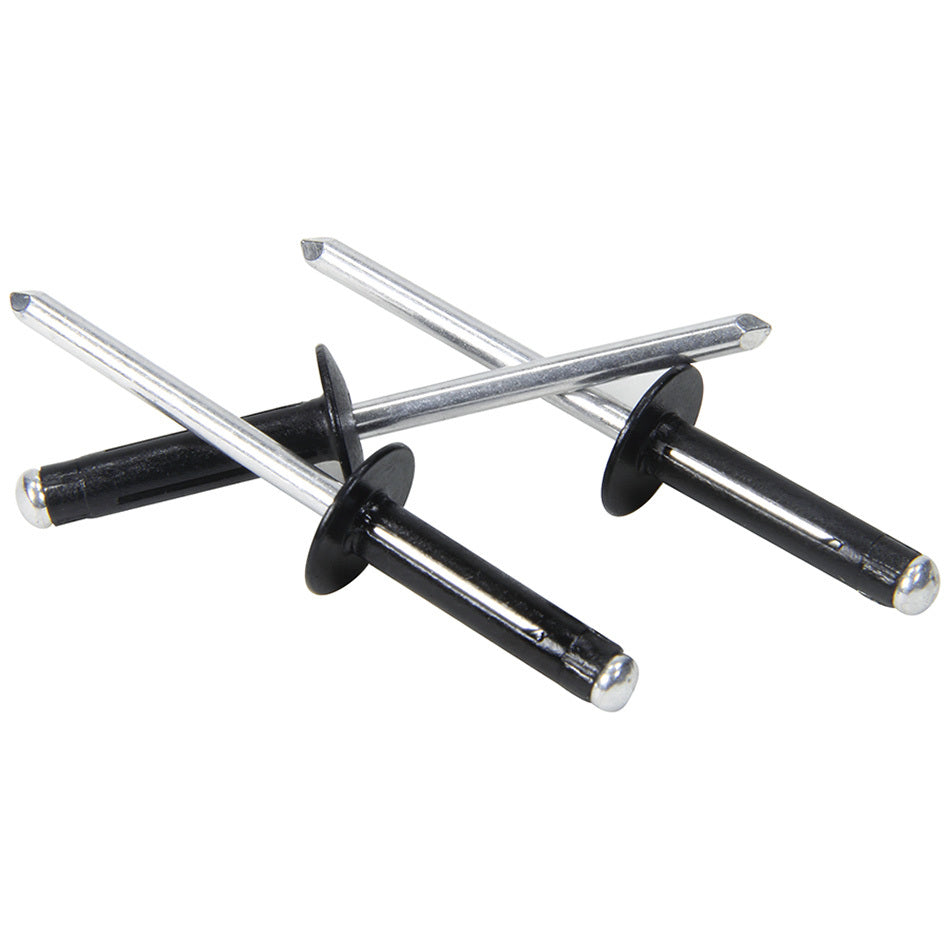ALLSTAR PERFORMANCE 18187 Md Hd Rivet 250Pk Black Flange Type Alum Mandrel