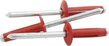 Load image into Gallery viewer, ALLSTAR PERFORMANCE 18189 Md Hd Rivet 250Pk Red Flange Type Alum Mandrel