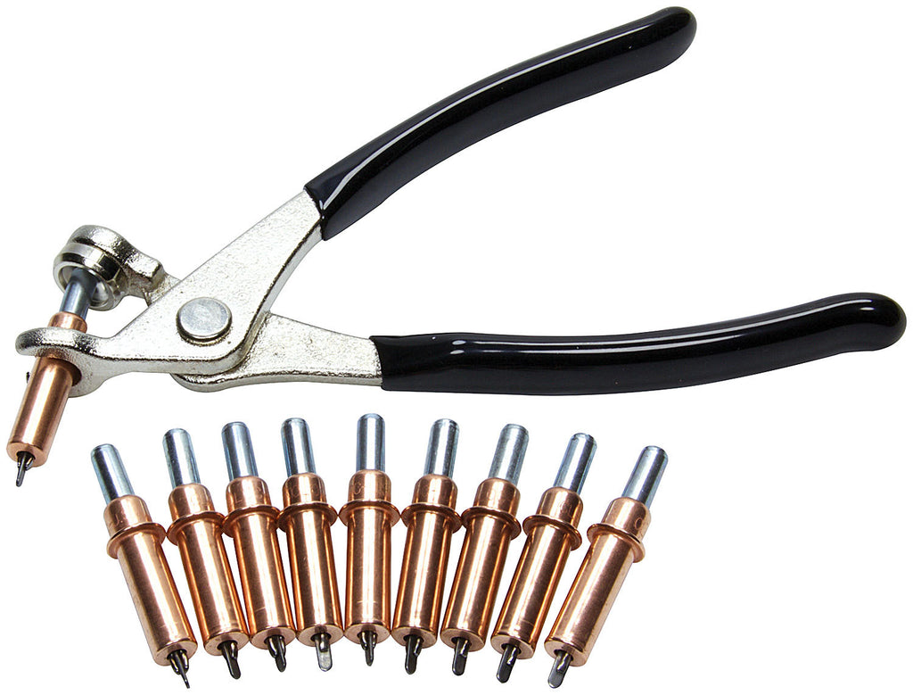 ALLSTAR PERFORMANCE 18221 Cleco Plier and Pin Kit with 1/8in Pins