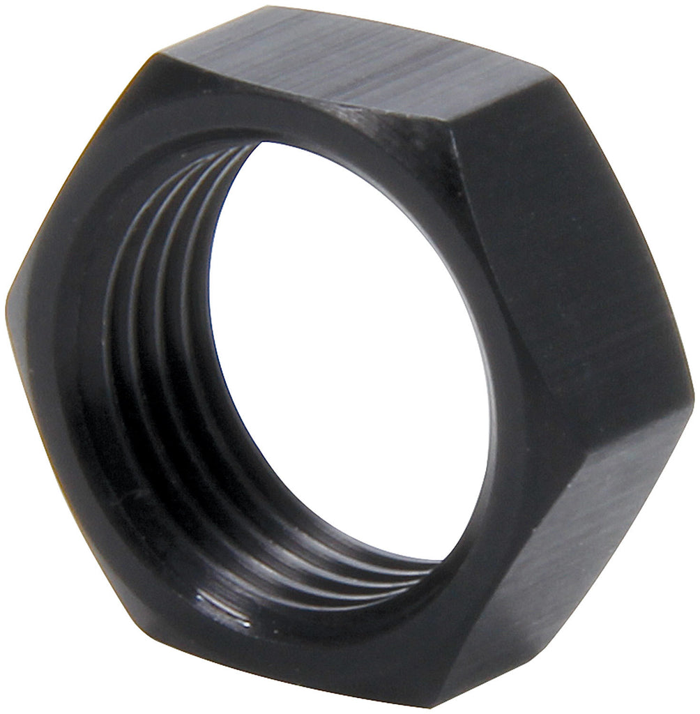 ALLSTAR PERFORMANCE 18288 3/4-16 RH Alum Jam Nuts Thin OD Black 4pk