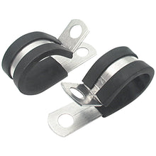 Load image into Gallery viewer, ALLSTAR PERFORMANCE 18303 Aluminum Line Clamps 1/2in 10pk