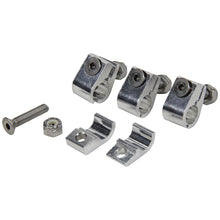 Load image into Gallery viewer, ALLSTAR PERFORMANCE 18323 2pc Alum Line Clamps 3/8in 4pk
