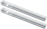ALLSTAR PERFORMANCE 18487-10 Repl Aluminum Pins 3/8in Silver 10pk