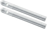 ALLSTAR PERFORMANCE 18487 Repl Aluminum Pins 3/8in Silver 2pk
