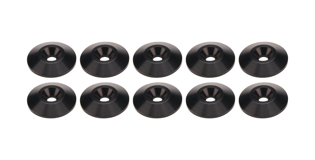 ALLSTAR PERFORMANCE 18661 Countersunk Washer Black #10 10pk