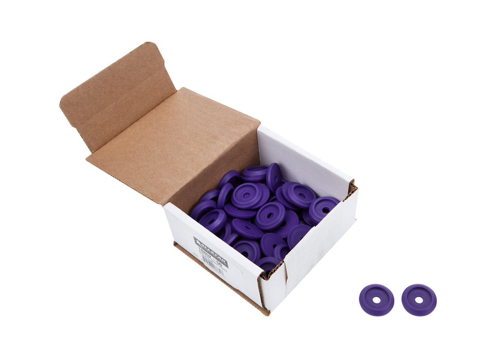 ALLSTAR PERFORMANCE 18852-50 Body Bolt Washer Plastic Purple 50pk