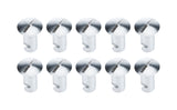 ALLSTAR PERFORMANCE 19274 Oval Hd Fasteners 7/16 .750in 10pk Alum