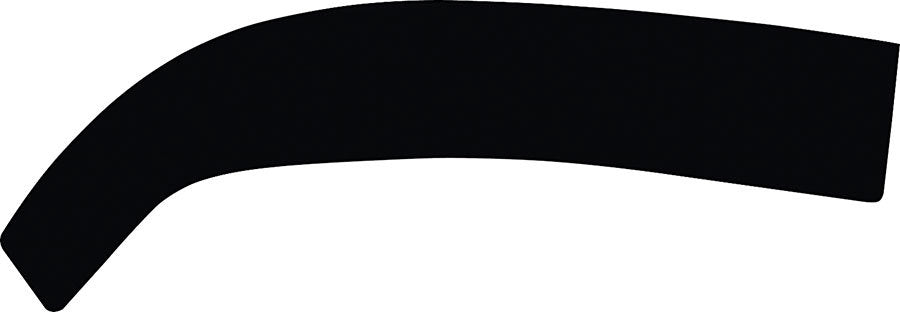 ALLSTAR PERFORMANCE 23064 Lower Nose Support MD3 Black 3/8in Plastic