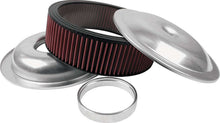 Load image into Gallery viewer, ALLSTAR PERFORMANCE 25920 LW 14in A/C Kit Plain 3in Washable Element