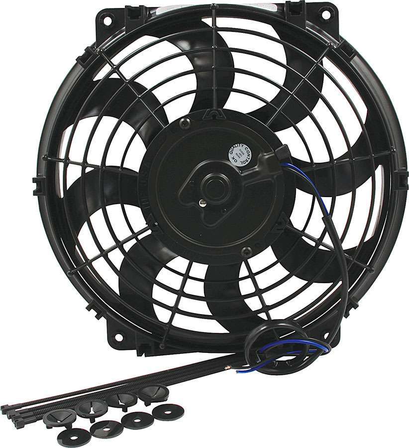 ALLSTAR PERFORMANCE 30070 Electric Fan 10in Curved Blade