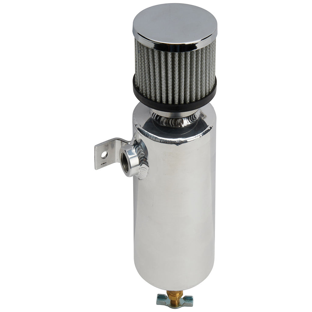 ALLSTAR PERFORMANCE 36117 Breather Tank w/1 Bung LH Fitting