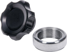 Load image into Gallery viewer, ALLSTAR PERFORMANCE 36167 Filler Cap Black with Weld-In Steel Bung Small