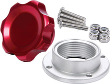 Load image into Gallery viewer, ALLSTAR PERFORMANCE 36182 Filler Cap Red with Bolt-In Alum Bung Small