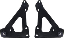 Load image into Gallery viewer, ALLSTAR PERFORMANCE 38145 Front Motor Plate 2pc w/ Bushings Black