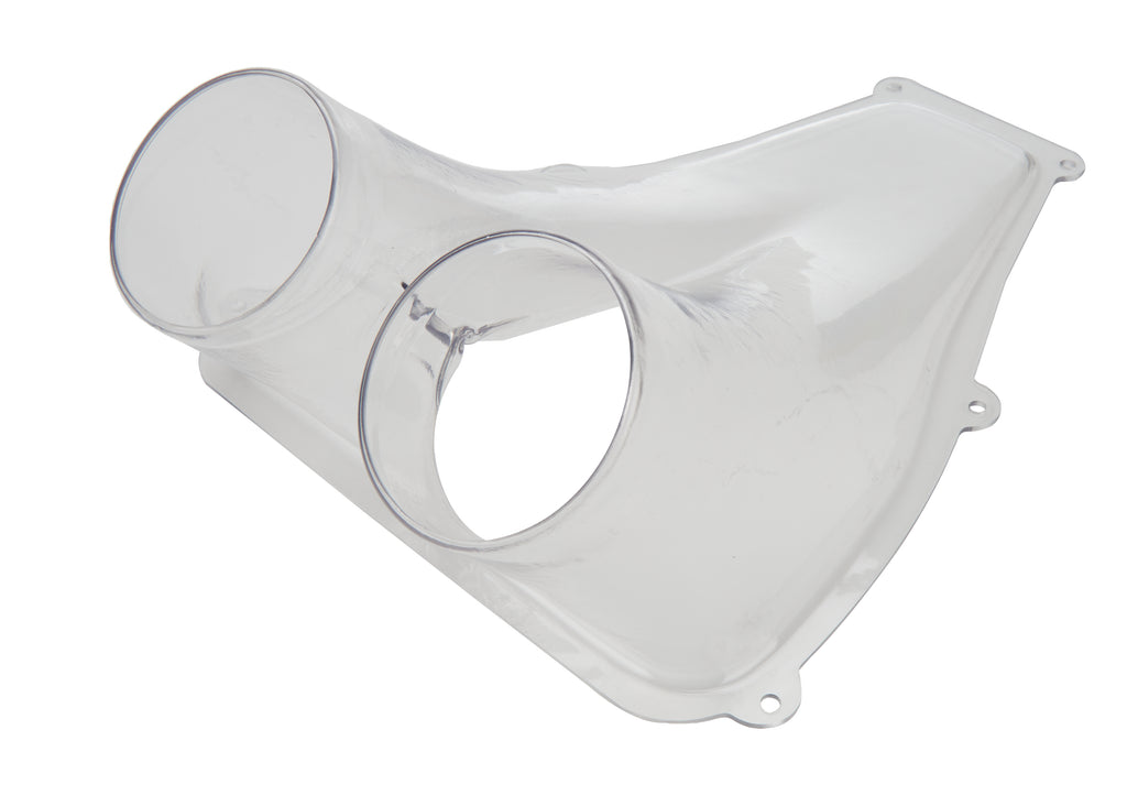 ALLSTAR PERFORMANCE 42144 Brake Duct Teardrop Clear Double Hole