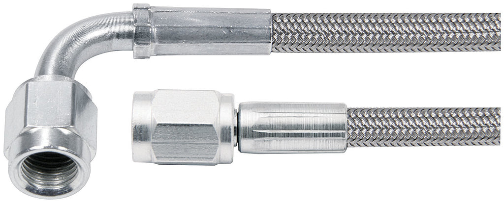 ALLSTAR PERFORMANCE 46304-28 28in #3 Line -3 Str/-3 90 Deg Tube Style