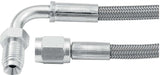 ALLSTAR PERFORMANCE 46332-48 48in #3 Line -3 Str/90 Deg 3/8-24 Inv Flr