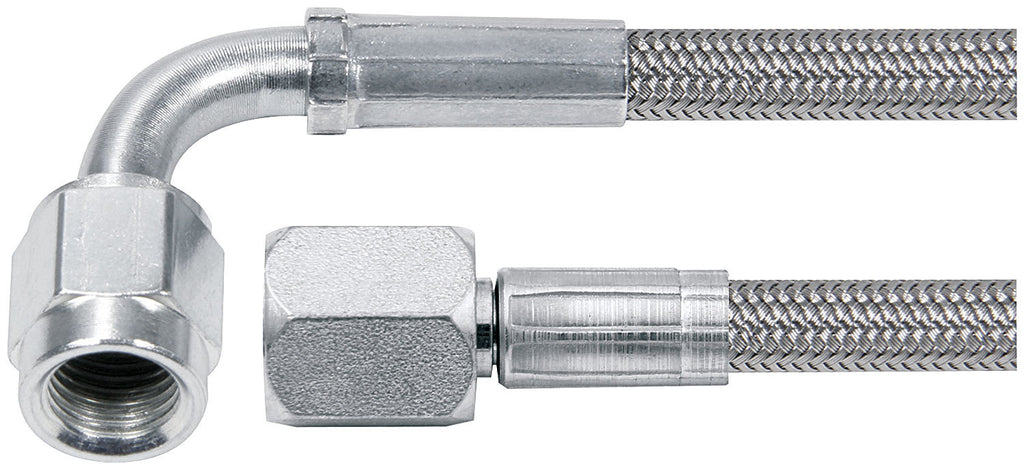 ALLSTAR PERFORMANCE 46404-42 42in #4 Line -4 Str/-4 90 Deg Tube Style