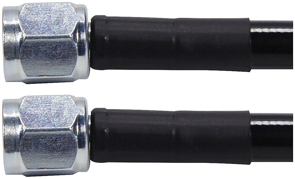 ALLSTAR PERFORMANCE 48430-15 Coated Braided Line 15in #3Hose -3Str/-3Str Steel