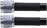 ALLSTAR PERFORMANCE 48440-48 Coated Line #4Str to Str Steel Ends 48in