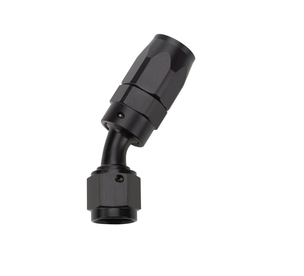 ALLSTAR PERFORMANCE 49322 Reusable Hose End Black 30 Deg Elbow -6