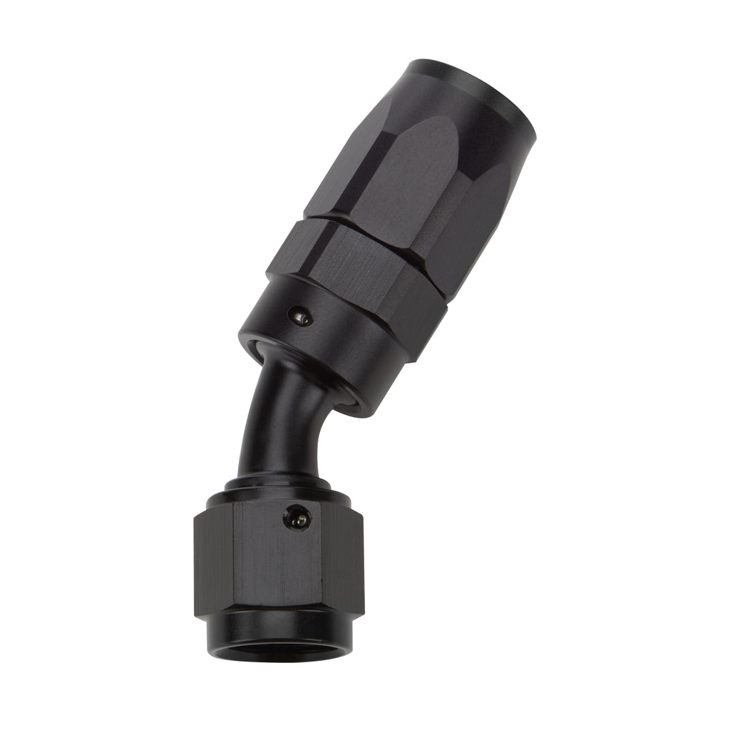 ALLSTAR PERFORMANCE 49323 Reusable Hose End Black 30 Deg Elbow -8