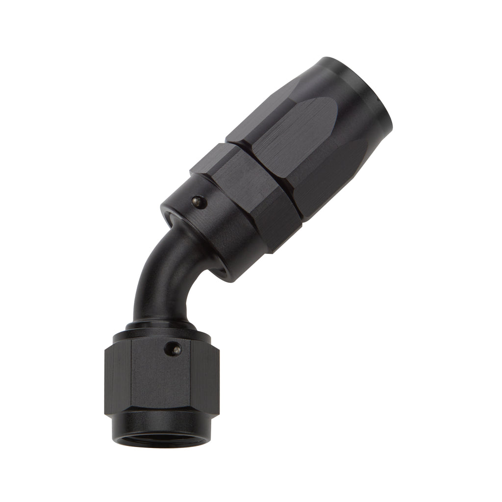 ALLSTAR PERFORMANCE 49336 Reusable Hose End Black 45 Deg Elbow -16