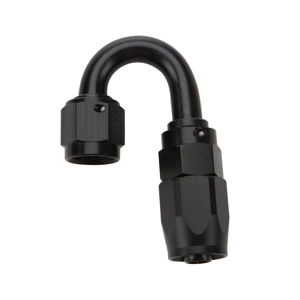 ALLSTAR PERFORMANCE 49386 Reusable Hose End Black 180 Deg Elbow -16