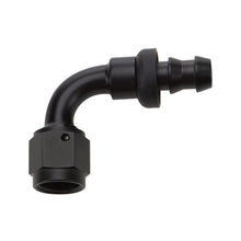 Load image into Gallery viewer, ALLSTAR PERFORMANCE 49451 Pushlock Hose End Black 90 Deg Elbow -4