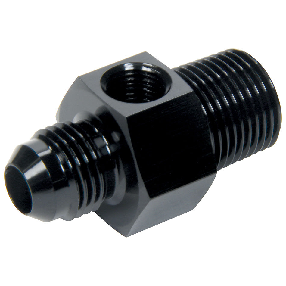 ALLSTAR PERFORMANCE 49763 Gauge Adapter 3/8in NPT x -6 Male x 1/8in NPT
