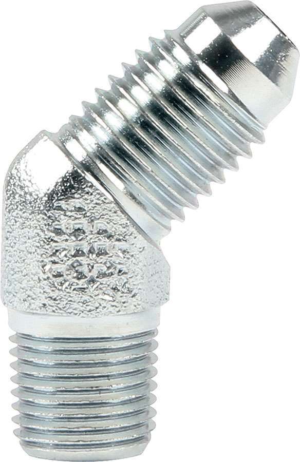 ALLSTAR PERFORMANCE 50011 Adapter Fitting -4 To 1/8 NPT 45 Degree