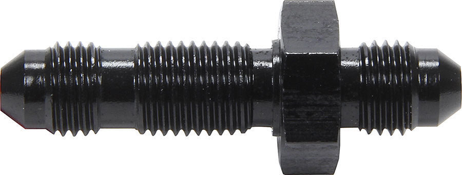 ALLSTAR PERFORMANCE 50093-10 Straight Bulkhead -4 Black 10pk